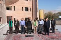 بازدید رئیسهای اتحادیه های صنفی از ساختمان جدید الاحداث اتاق اصناف 
